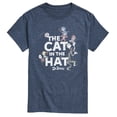 thumbnail image 1 of The Cat in the Hat - Cat & Friends Tonal - Men's Short Sleeve Graphic T-Shirt, 1 of 4