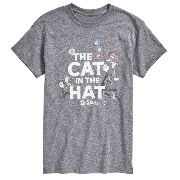 The Cat in the Hat - Cat & Friends Tonal - Men's Short Sleeve Graphic T-Shirt