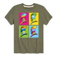 thumbnail image 1 of Dr. Seuss - Cat In The Hat Color Block Hats - Toddler And Youth Short Sleeve Graphic T-Shirt, 1 of 6