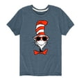 thumbnail image 1 of Dr. Seuss - Cat In The Hat Cool Shades - Toddler And Youth Short Sleeve Graphic T-Shirt, 1 of 6