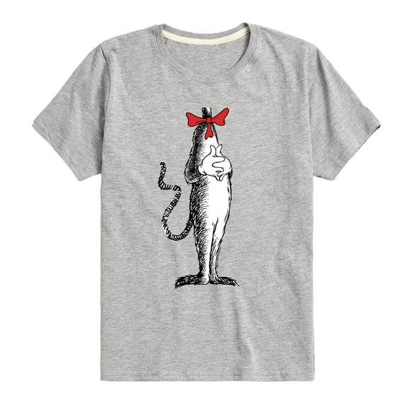 Dr. Seuss - Cat In The Hat Costume - Boys Toddler And Youth Short Sleeve Tee