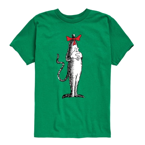 Dr. Seuss - Cat In The Hat Costume - Boys Toddler And Youth Short Sleeve Tee