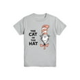 thumbnail image 1 of Dr. Seuss Cat In The Hat Face, Boys Graphic Crew Neck Short Sleeve T-Shirt, Sizes XS-2X (Little Boys & Big Boys), 1 of 3