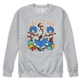 thumbnail image 1 of Dr. Seuss - Cat In The Hat - Men's Crew Neck Fleece Pullover, 1 of 6