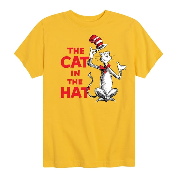 Dr. Seuss - Cat In The Hat - Toddler And Youth Short Sleeve Graphic T-Shirt