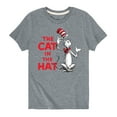 thumbnail image 1 of Dr. Seuss - Cat In The Hat - Toddler And Youth Short Sleeve Graphic T-Shirt, 1 of 6