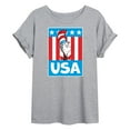 thumbnail image 1 of Dr. Seuss - Cat In The Hat USA - Women's Oversized T-Shirt, 1 of 6