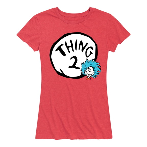 Dr. Seuss - Cat In the Hat - Women's Short Sleeve Graphic T-Shirt