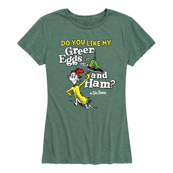Dr. Seuss - Cat In the Hat - Women's Short Sleeve Graphic T-Shirt