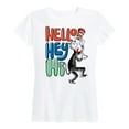 thumbnail image 1 of Dr. Seuss - Cat In the Hat - Women's Short Sleeve Graphic T-Shirt, 1 of 6