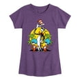 thumbnail image 1 of Dr. Seuss - Cat Things Summer - Girls Toddler And Youth Fitted Short Sleeve Tee, 1 of 6