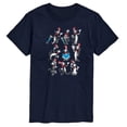thumbnail image 1 of Dr. Seuss - Cat in Hat Grid - Men's Short Sleeve Graphic T-Shirt, 1 of 5