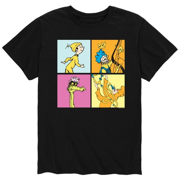 Dr. Seuss - Cat in The Hat - Men's Short Sleeve Graphic T-Shirt