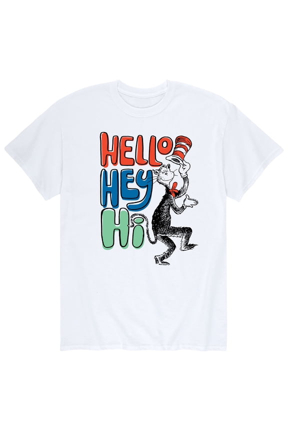 - Cat in The Hat - Men's Short Sleeve Graphic T-Shirt
