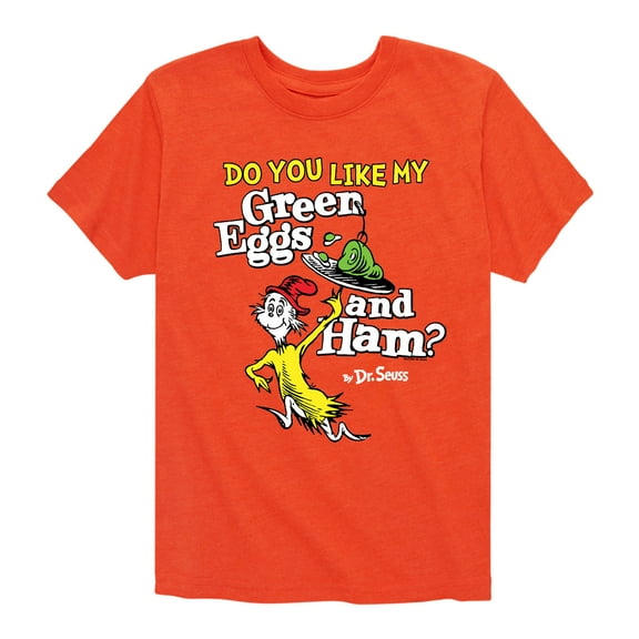 Dr. Seuss - Cat in The Hat - Toddler And Youth Short Sleeve Graphic T-Shirt