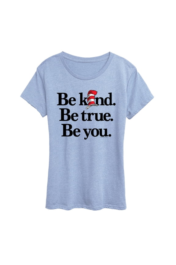 - Cat in the Hat Be You - Women's Short Sleeve Graphic T-Shirt