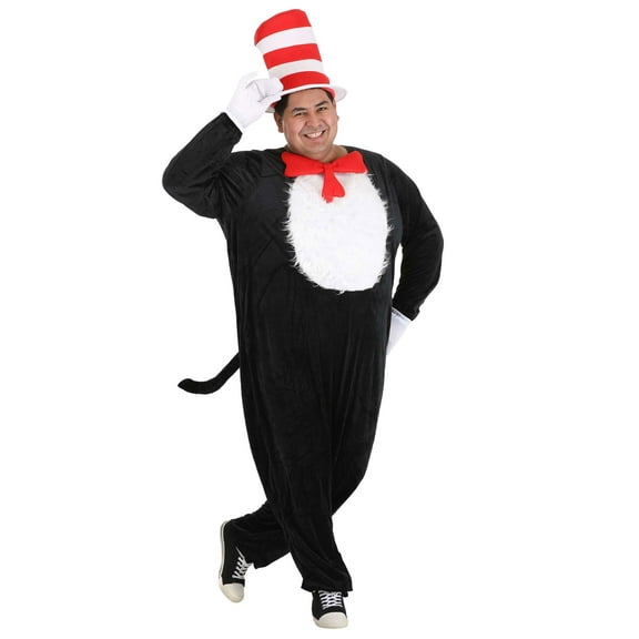 Dr. Seuss Cat in the Hat Costume for Adults