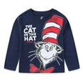 thumbnail image 1 of Dr. Seuss Cat in the Hat Long Sleeve Shirt (Boys), Sizes 3T-6, 1 of 4