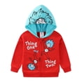 thumbnail image 1 of Dr. Seuss Cat in the Hat Thing 1 and Thing 2 Zip-Up Hoodie (Boys), Sizes 2T-4T, 1 of 4