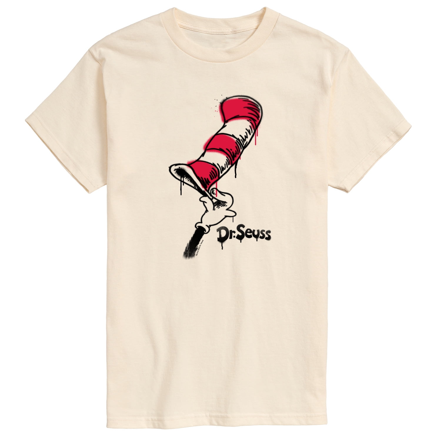 Dr. Seuss - Cat in the Street - Men's Short Sleeve Graphic T-Shirt ...