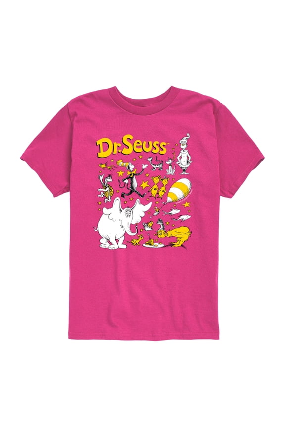 - Chara Grid - Youth Boys Short Sleeve Graphic T-Shirt