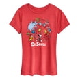 thumbnail image 1 of Dr. Seuss - Character Collage - Women's Short Sleeve Graphic T-Shirt, 1 of 5
