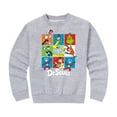thumbnail image 1 of Dr. Seuss - Character Grid - Toddler And Youth Crewneck Fleece Sweatshirt, 1 of 6