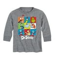 thumbnail image 1 of Dr. Seuss - Character Grid - Toddler And Youth Long Sleeve Graphic T-Shirt, 1 of 6