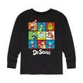 thumbnail image 1 of Dr. Seuss - Character Grid - Toddler And Youth Long Sleeve Graphic T-Shirt, 1 of 6