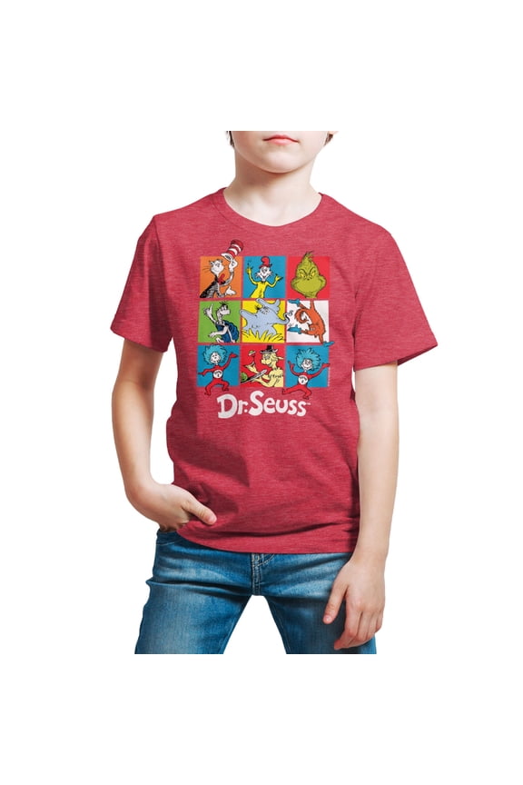 Character Grid - Toddler And Youth Short Sleeve Graphic T-Shirt
