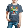 thumbnail image 1 of Dr. Seuss Character Grid - Toddler And Youth Short Sleeve Graphic T-Shirt, 1 of 6