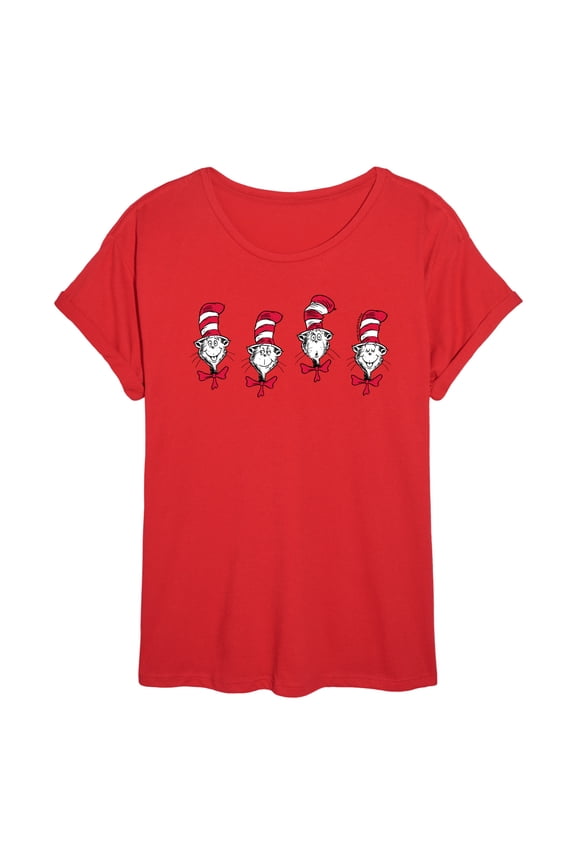 - Cith Heads - Juniors Oversized Graphic T-Shirt