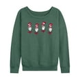 thumbnail image 1 of Dr. Seuss - Cith Heads - Women's French Terry Long Sleeve Pullover, 1 of 5