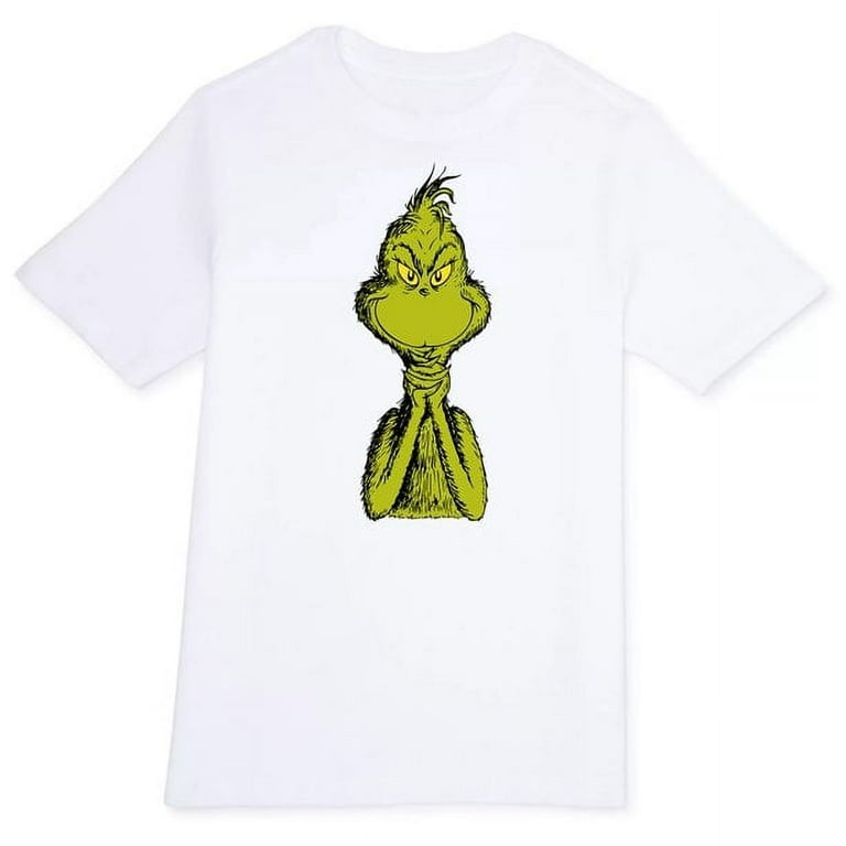 Dr. Seuss Classic Sly Grinch T-shirt for Kids Size 6-7 
