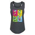 thumbnail image 1 of Dr. Seuss - Color Block Hats - Women's Racerback Tank Top, 1 of 6