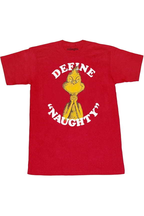 Define Naughty Grinch T-Shirt
