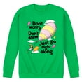 thumbnail image 1 of Dr. Seuss - Don't Worry Go Along - Men's Crew Neck Fleece Pullover, 1 of 7