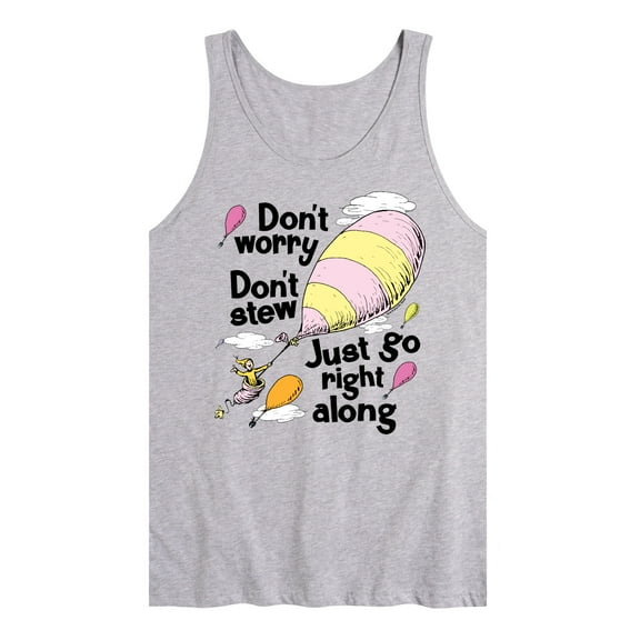 Dr. Seuss - Don't Worry Go Along - Men's Jersey Tank Top