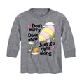 thumbnail image 1 of Dr. Seuss - Don't Worry Go Along - Toddler And Youth Long Sleeve Graphic T-Shirt, 1 of 6