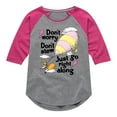 thumbnail image 1 of Dr. Seuss - Don't Worry Go Along - Toddler And Youth Raglan Graphic T-Shirt, 1 of 6