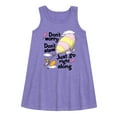 thumbnail image 1 of Dr. Seuss - Don't Worry Go Along - Toddler and Youth Girls A-line Dress, 1 of 5