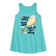 thumbnail image 1 of Dr. Seuss - Don't Worry Go Along - Toddler and Youth Girls A-line Dress, 1 of 5