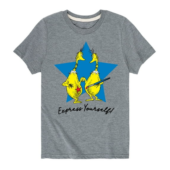 Dr. Seuss - Express Yourself - Toddler And Youth Short Sleeve Graphic T-Shirt