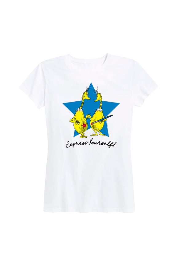 - Express Yourself - Women's Short Sleeve Graphic T-Shirt