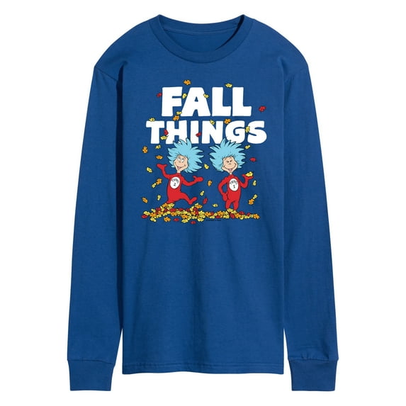 Dr. Seuss - Fall Things - Men's Long Sleeve T-Shirt