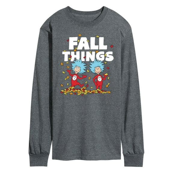 Dr. Seuss - Fall Things - Men's Long Sleeve T-Shirt