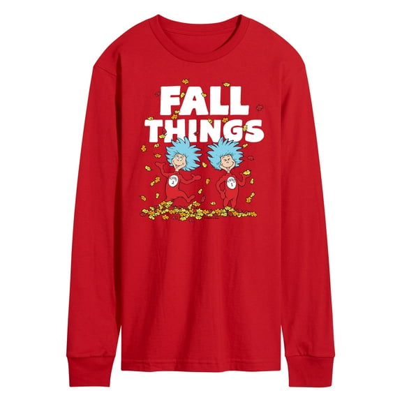 Dr. Seuss - Fall Things - Men's Long Sleeve T-Shirt