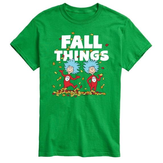 Dr. Seuss - Fall Things - Men's Short Sleeve Graphic T-Shirt