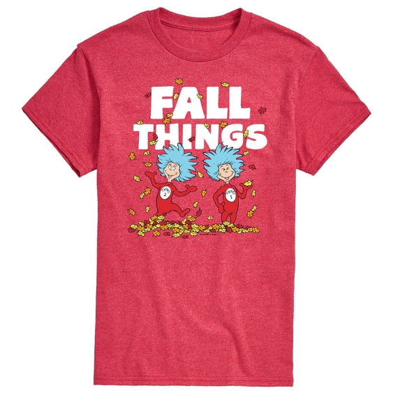 Dr. Seuss - Fall Things - Men's Short Sleeve Graphic T-Shirt