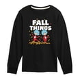 thumbnail image 1 of Dr. Seuss - Fall Things - Toddler And Youth Long Sleeve Graphic T-Shirt, 1 of 6